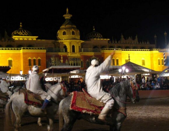 Fantasia Show And Diner At Chez Ali Restaurant Marrakech